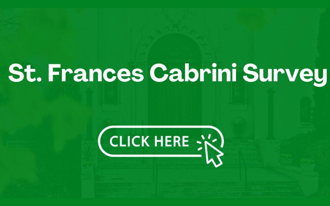 St. Frances Cabrini Survey