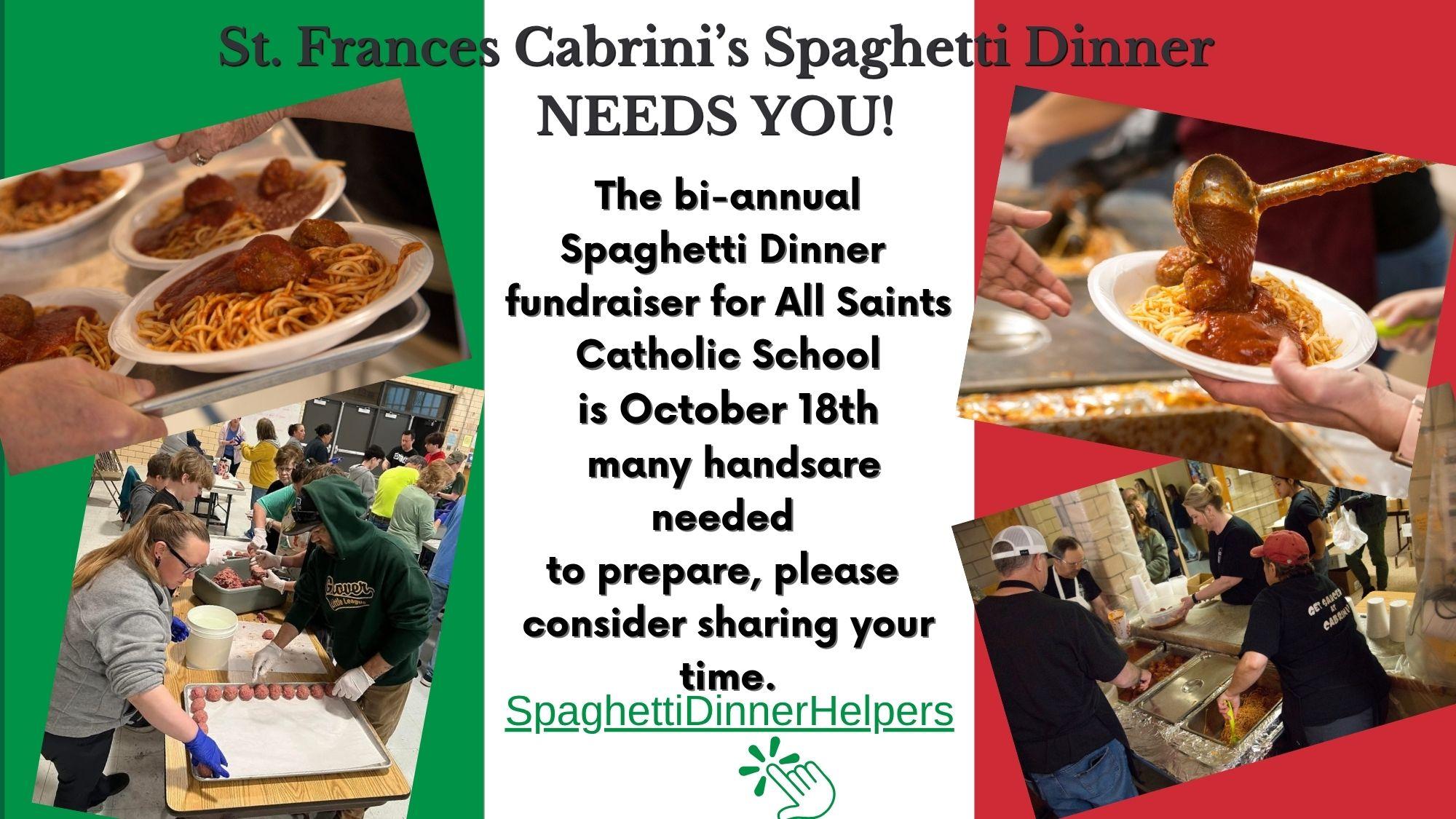 spaghetti dinner helpers alpha